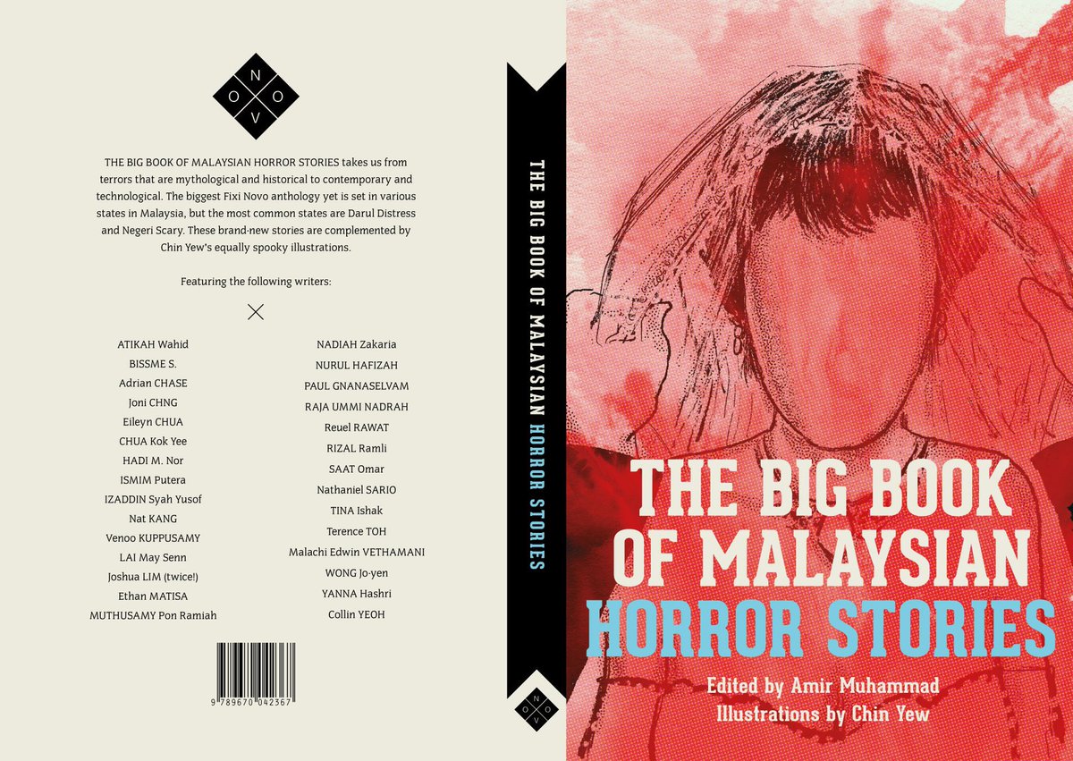 BukuFixi's tweet image. #TheBigBookOfMalaysianHorrorStories has 30 new stories by 29 writers + 30 illustrations by @ashingtray
The ebook is available in @GooglePlay + @AmazonKindle. The paperback is at Amazon.com. 
The Malaysian paperback will start selling in mid-December.
Thanks! 👻
