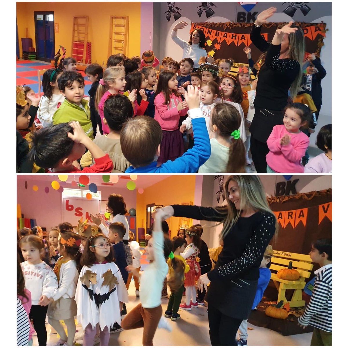 Anaokulunda sonbahar temalı oyunlar ve danslar ile sonbaharı keyifle uğurladık.🍁💙❤️ <a href="/ErkenCocukluk/">Hale Güneş</a> <a href="/tugbaozdinc/">Tuğba Özdinç Kater</a> <a href="/BuketAdiguler/">Buket ADIGÜLER</a>