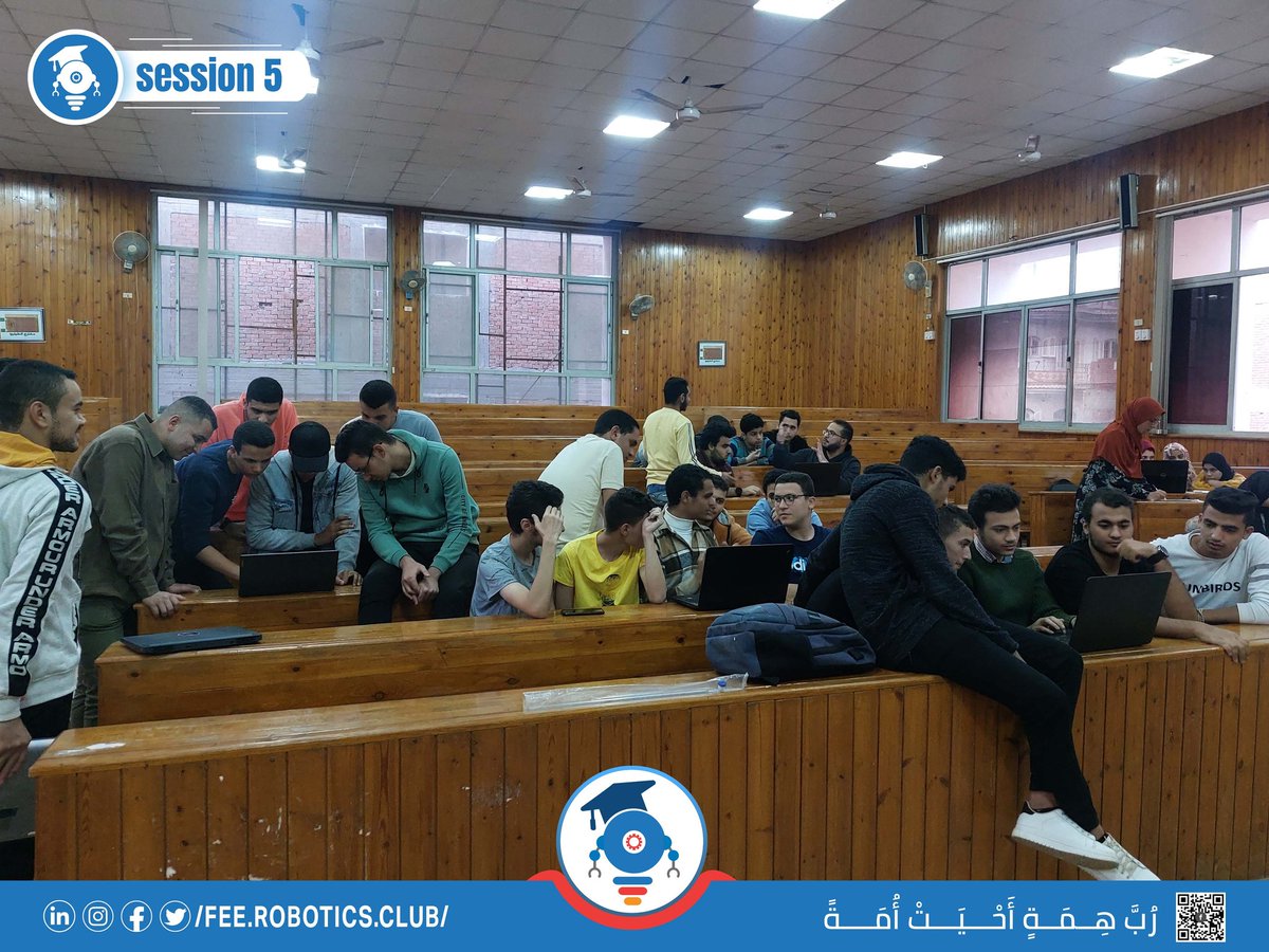 FEE_Robotics's tweet photo. فعاليات أول سيشن Arduino 🔥🔥💛

#رب_همة_أحيت_أمة
#روبوتكس https://t.co/U1Vq0aJA32