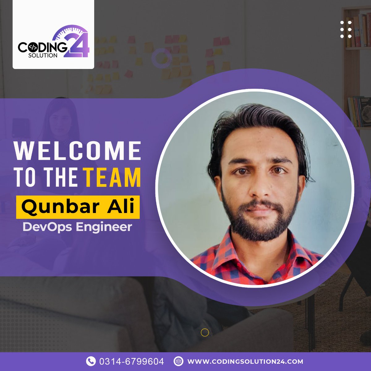 csryk24's tweet photo. codingsolution24
We are happy to announce that the #codingsolution24 team has grown by one. We wish you the best of luck as you embark on your new journey and learn new things. Thanks for joining the #codingsolution24 team.
Follow: @codingsolution24
#coding #codingsolution #Tweet https://t.co/wUGirncIHZ