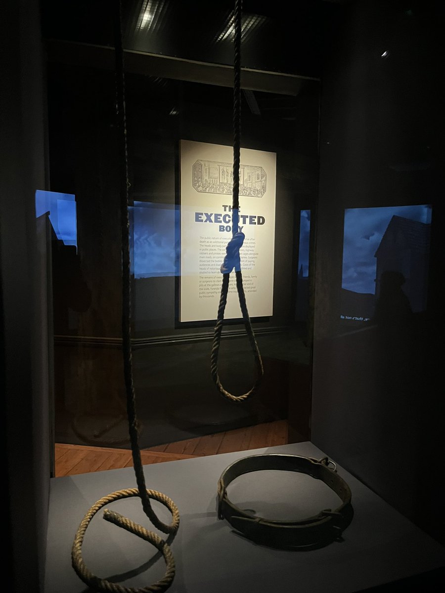Tabacaria's tweet photo. Fantastic exhibition #executions curated by the amazing @Beverley_bcook . A must see. @MuseumofLondon Docklands https://t.co/EvXfntNF9v