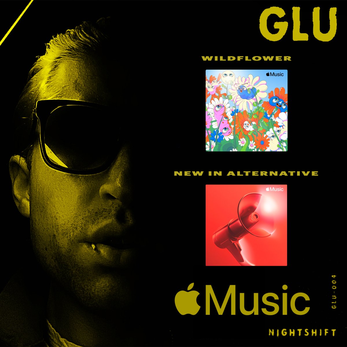 CapitalArtGroup's tweet photo. Congrats to GLU! "NIGHT SHIFT" has landed some incredible playlists! https://t.co/tNLGYWOquS