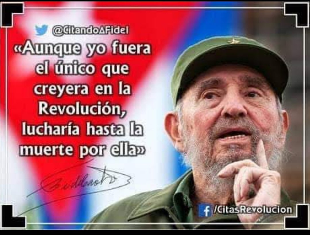 "El personal médico que marcha a cualquier punto para salvar vidas, aun a riesgo de perder la suya, es el mayor ejemplo de solidaridad que puede ofrecer el ser humano, sobre todo cuando no está movido por interés material alguno.”
#FidelPorSiempre 
#FidelEntreNosotros 
#Cuba