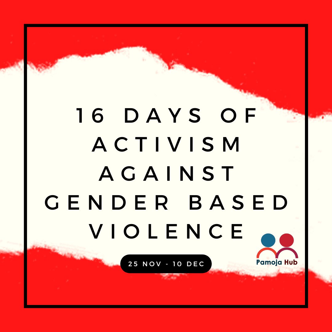 PamojaHub's tweet photo. ✊ Today marks the beginning of the UN's #16daysofactivism2022 against Gender Based Violence, 25 Nov - 10 Dec. We can all be agents of change for sustainability. https://t.co/qcensjo5g3