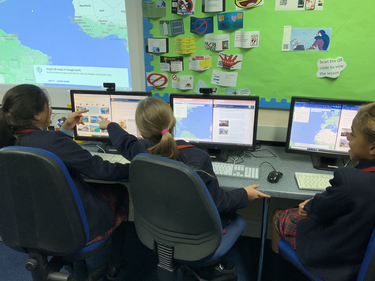 LevackTeachTech's tweet photo. Ss worked together to use @Google My Maps to plot the first voyage of Christopher Columbus as part of their Exploration unit
@GoogleForEdu #MyMaps @ibpyp #PYP https://t.co/KuA6VNGfge