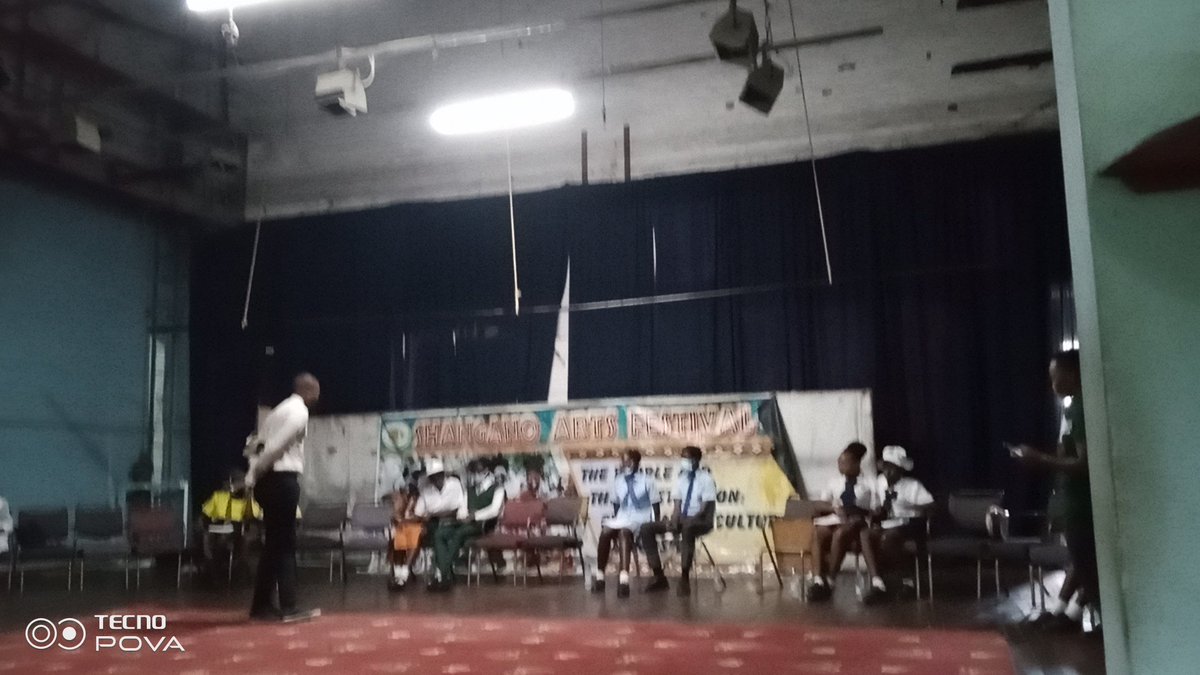 Happening now!Environmental children 's rights quiz competition for Secondary schools at Hwange Little theatre#Shangano Arts Festival 16th edition#
@ZELA_Infor,@HwangeResidents,@mlevu28,@GreenShango,@faflozim,@garethhorsfield,@UNDPZimbabwe,@Vostile1,@hwangetown,@josychiname