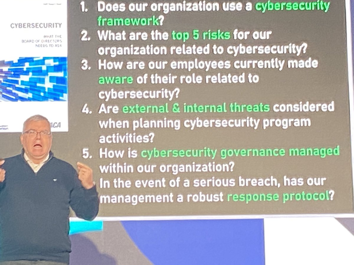 Blankaert's tweet photo. Inspiring keynote touching on the importance of the Cyber resiliency act and how it will impact businesses transformation journeys. #kyndrylconsult assist enterprices with these objectives and contributes to a cyber resilient ecosystem #delltechforum #theheartofprogress https://t.co/Jqj4b2nSiH
