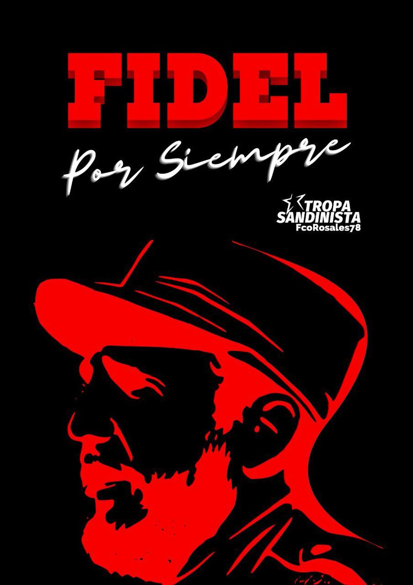 IzquierdaSiemp1's tweet image. Ejemplo para el mundo #FidelPorSiempre
#Hackathon2022
#EsArte2022