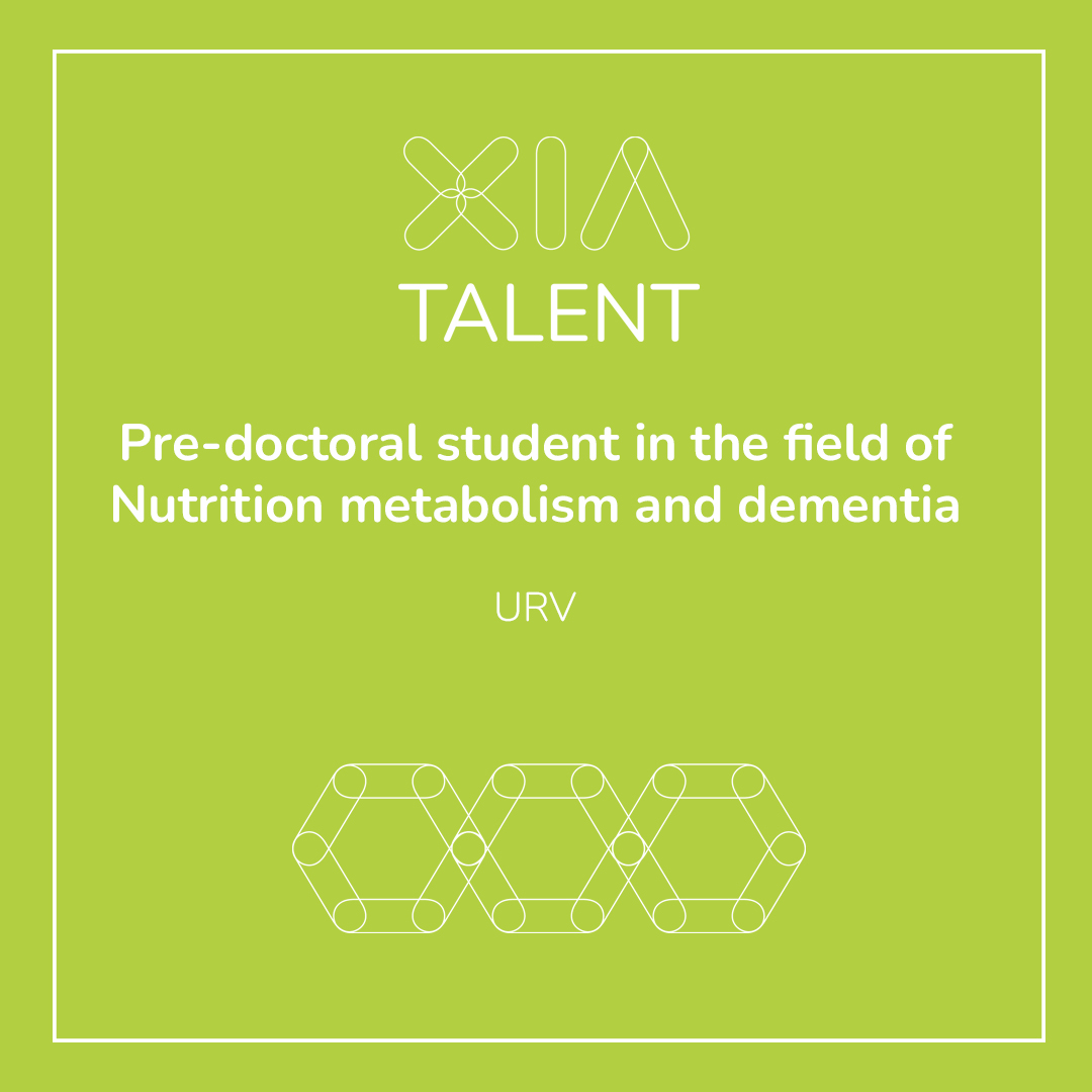 #ofertafeina #predocs

El grup de la XIA <a href="/NuMeH_Group/">NuMeH Research Group</a> de la <a href="/universitatURV/">Universitat Rovira i Virgili</a> cerca un estudiant predoctoral en el camp de la #nutricio i la #demencia. Més informació al nostre #portaldeltalent:

xia.network/arxius-talent/…

#FEDERrecerca