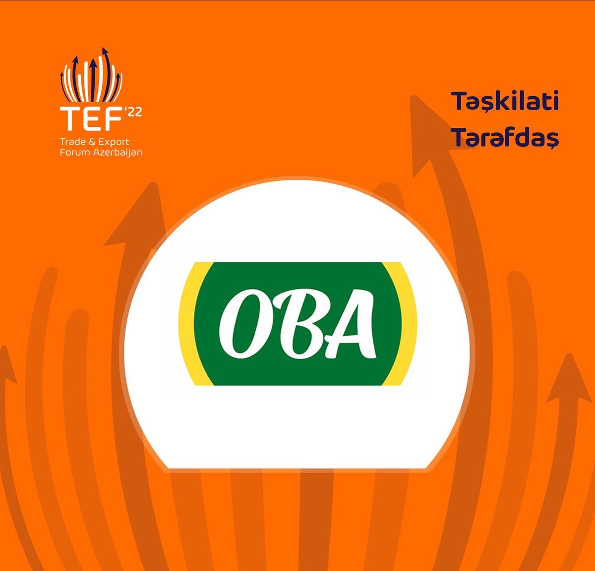 biznesxeberleri's tweet photo. Ölkəmizdə ilk dəfə keçiriləcək "Ticarət və İxracat forumu - 2022" tədbirinin təşkilati tərəfdaşları “Veysəloğlu qrup”, “OBA” marketlər şəbəkəsi və “Logix” şirkətlərinə təşəkkür edirik!
#KOBSKA #kobska2022 #FounderClub #TEF2022 #veyseloglu #oba #logix #forum https://t.co/ChYZLgnIAY