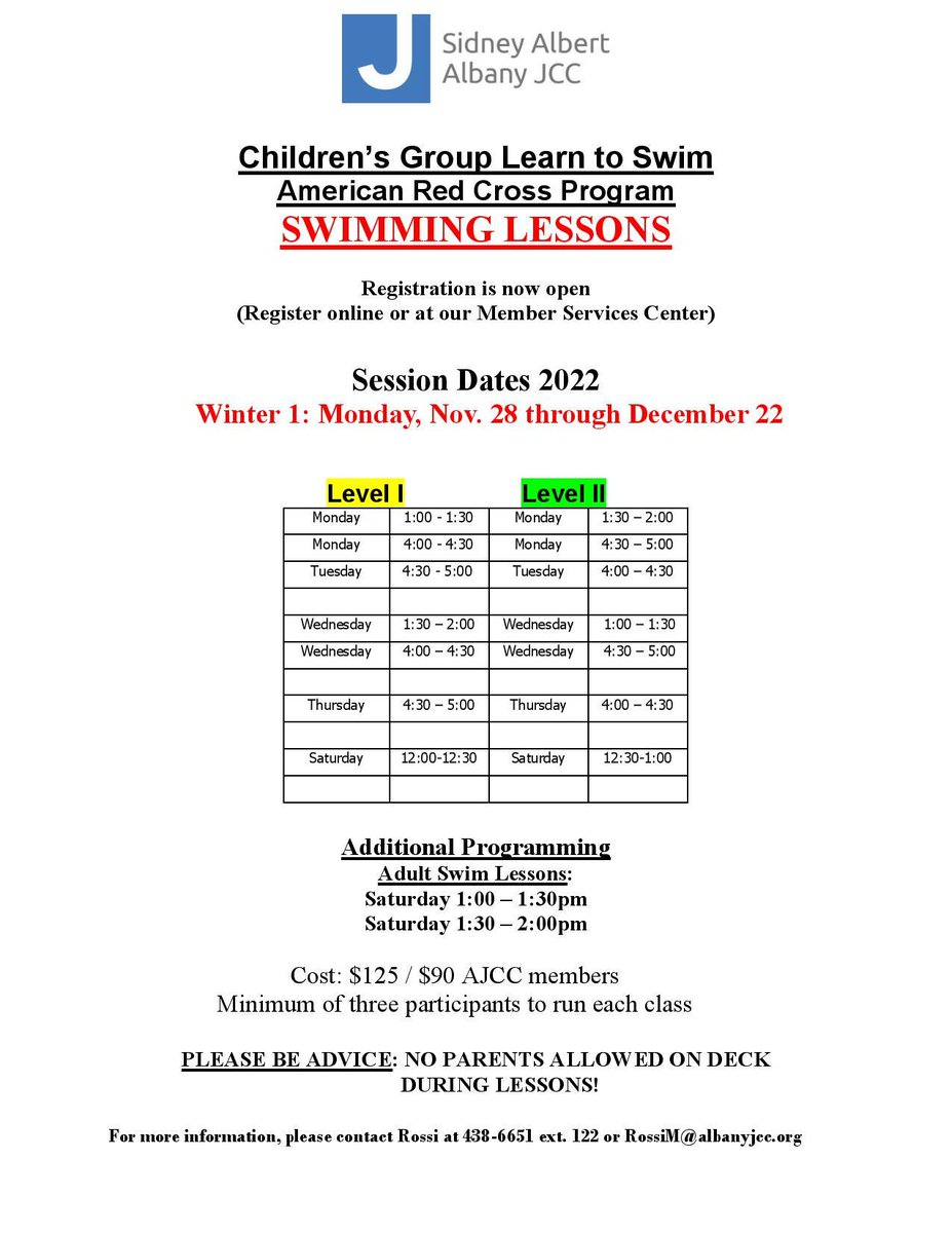 Albany JCC tweet media