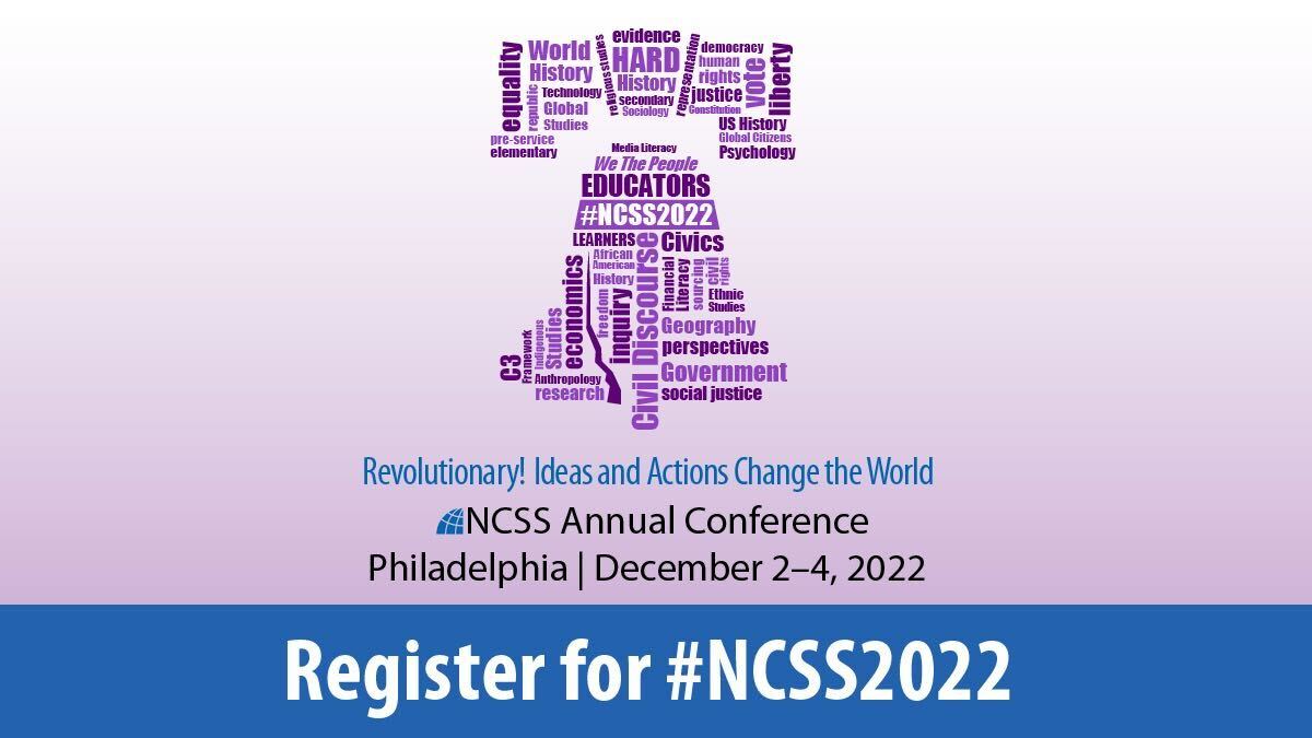 icivics's tweet photo. Who's pumped for the @NCSSNetwork Annual Conference next week? If you haven't already, check out our many iCivics sessions. https://t.co/NcIRbwpdxV #NCSS2022 https://t.co/VMNRccW9du