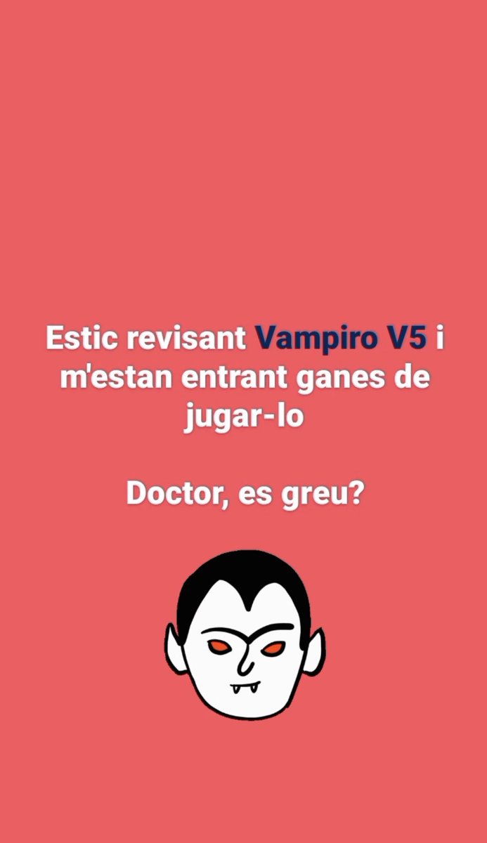 DausDelTriangle's tweet photo. Tic-tac tic-tac…
#daustriangle #viciats #jocstaula #rol 🎲🧛🏽🧛🏽‍♂️ https://t.co/HhOQ00Eu55