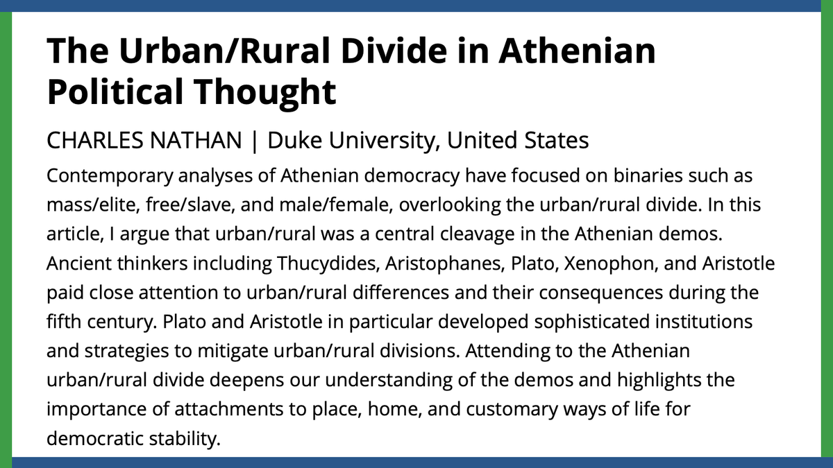 American Political Science Review tweet media