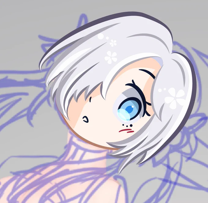 これは割と自分の好みの顔に描けたけど具体的に何がと言えないから次回に続かないジョチョ 