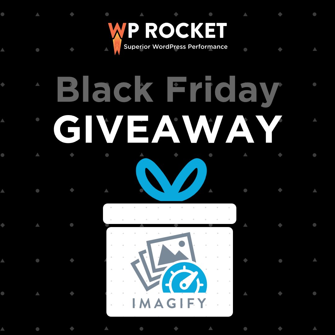 wp_rocket's tweet photo. Our team over at @imagify has a special gift for you!

We're teaming up to giveaway a FREE 1-year Infinite Plan License. 🎉

Normal price: $99.90

All you have to do is retweet this to enter! https://t.co/QJEMaGwgon