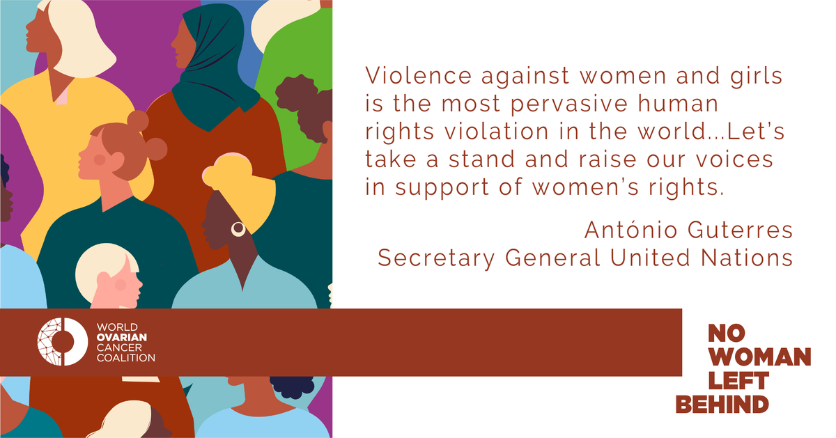 WOCCnews's tweet photo. 1 in 3 women around the world have been subjected to violence by an intimate partner or non-partner. On this International Day for the Elimination of Violence Against Women, join us in the call to end gender based violence now. @WHO @UN_Women .
#UNITE #NoWomenLeftBehind https://t.co/yUpm7nC0Jx