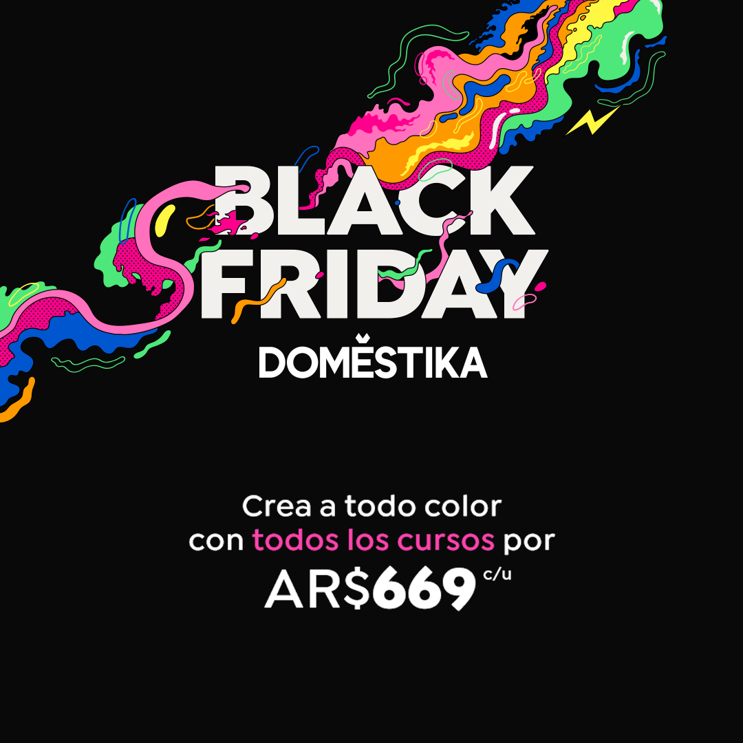 ilusargentinos's tweet photo. Llegó el día más esperado para capacitarse, BLACK FRIDAY en Domestika significa que TODOS los cursos tienen el mismo precio (incluso los más recientes). Para Argentina quedan $669 (Pudiendo sumar un descuento extra de 10% con el código: IALINK-10)
https://t.co/OtKXB0nXwM https://t.co/hvwsa4Q7QF