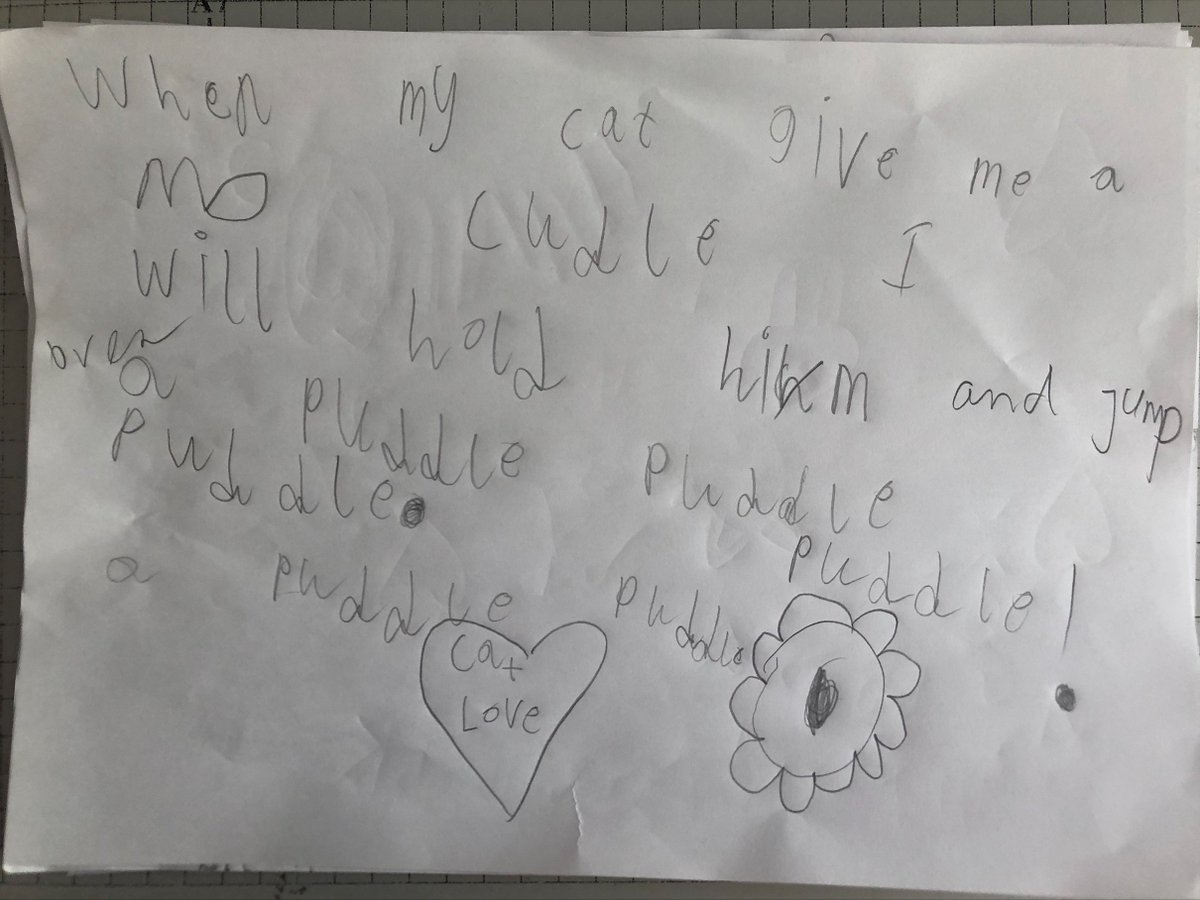 Year 1 had an amazing opportunity to reflect on the positive things that make them happy during <a href="/thebad1/">Bad Lay-Dee #badlaydee (they/them)</a> workshop!!!!