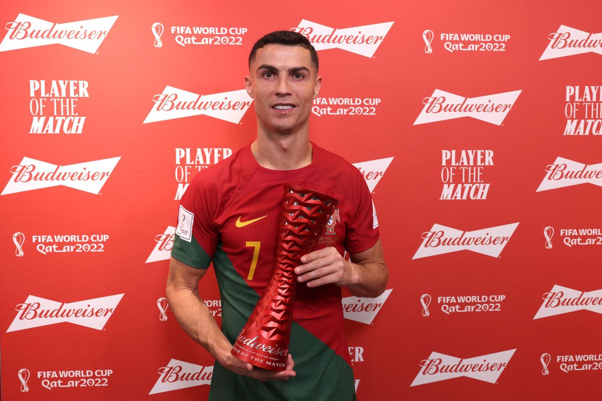 CriisHQ's tweet photo. Cristiano Ronaldo v Ghana 
Motm ❤️‍🔥
#FIFAWorldCup , #Portugal https://t.co/zNLv8HF56W