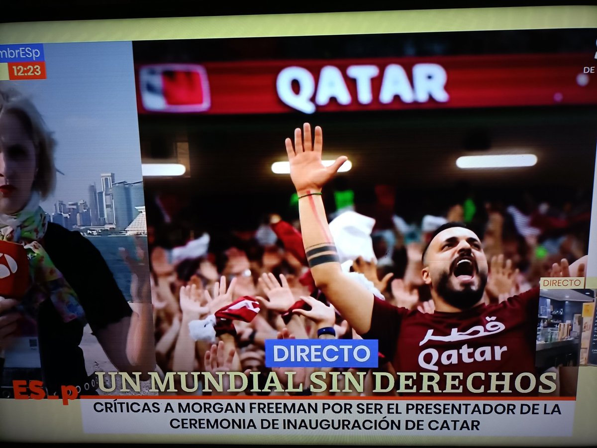 Cuanta HIPOCRESÍA en todos los países del mundo y en la corrupta FIFA.!!
Si tanto critican a Qatar y a su sultán, xq han ido a jugar allí?? (Oigan, haberse negado). Ahora salen a darse golpes en el pecho los eco-progres éstos y a ponerse las pegatinas?? (Anda ya)!!