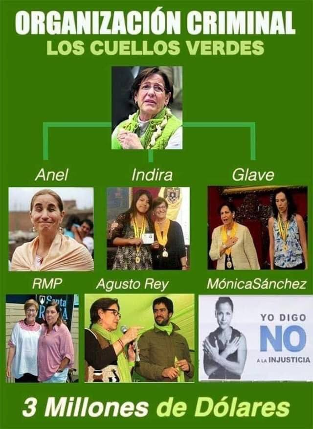 2TBalabarca's tweet photo. Se acuerdan de esta organización criminal? al final no pasó nada. @VillaranSusana @TownsendAnel #indirahuilca @MarisaGlave @rmapalacios #augustorey @21Cordeliamar. https://t.co/VrDfGzUu4k