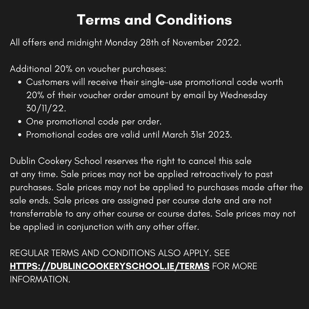 Dublin Cookery School tweet media
