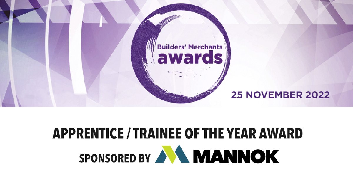 MannokBuild's tweet photo. Today we're attending the @BMerchantsNews #BMAwards! Best of luck to the finalists in the category we are sponsoring, Trainee/Apprentice of the Year. Pictured is our National Key Account Manager, Ryan Tabb, with all 3 finalists.
#supportingtrainees #buildersmerchants #teammannok https://t.co/hAQAwCmukj