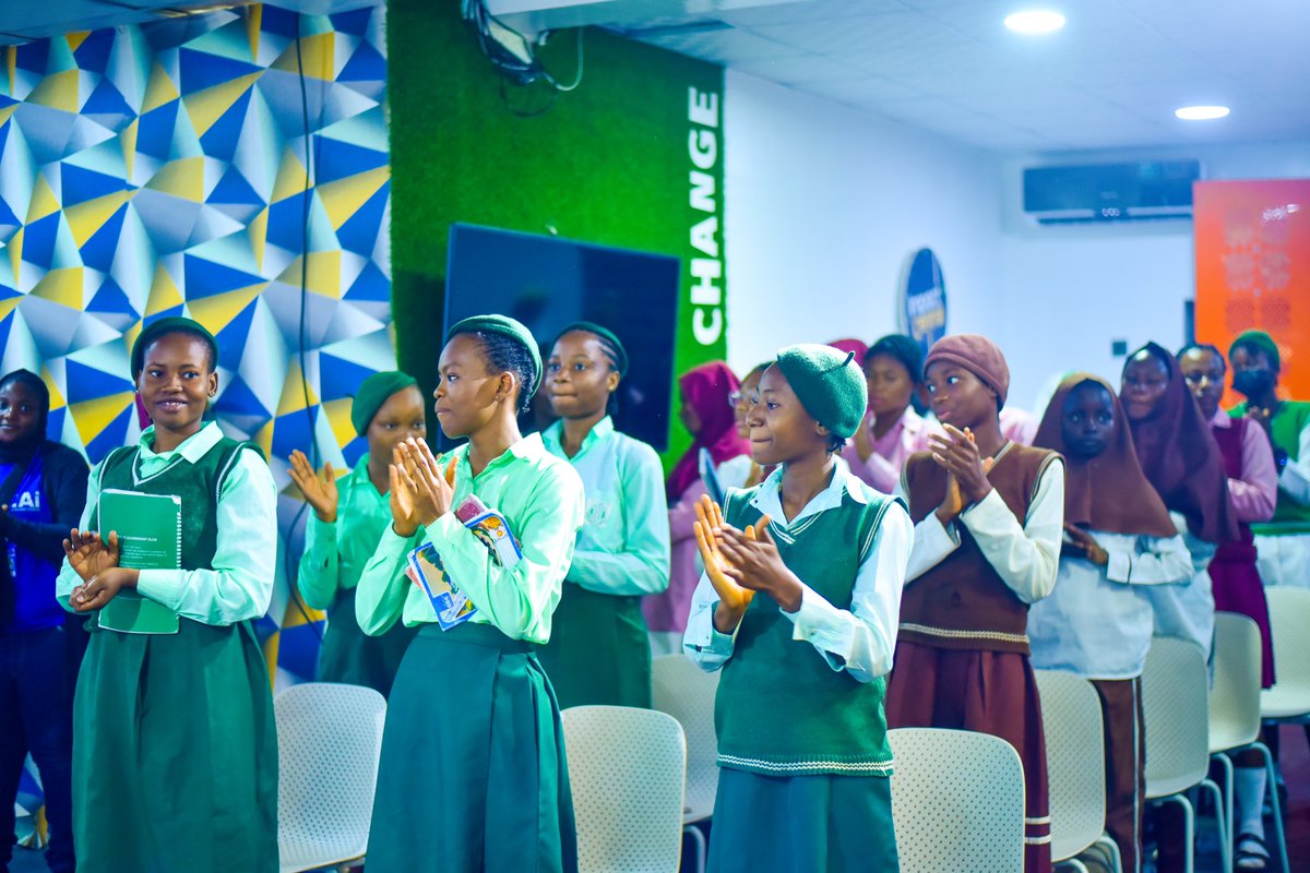 Areai4Africa's tweet photo. Also, following the success of the Education Digital Equity Initiative Phase II (#EDEI), this program was organized for girls to close the gender gap in the #STEM-field by providing them with this opportunity through the Basic Digital Skills for Learning Program.

#ForEveryChild https://t.co/Vt4BGLkI9t