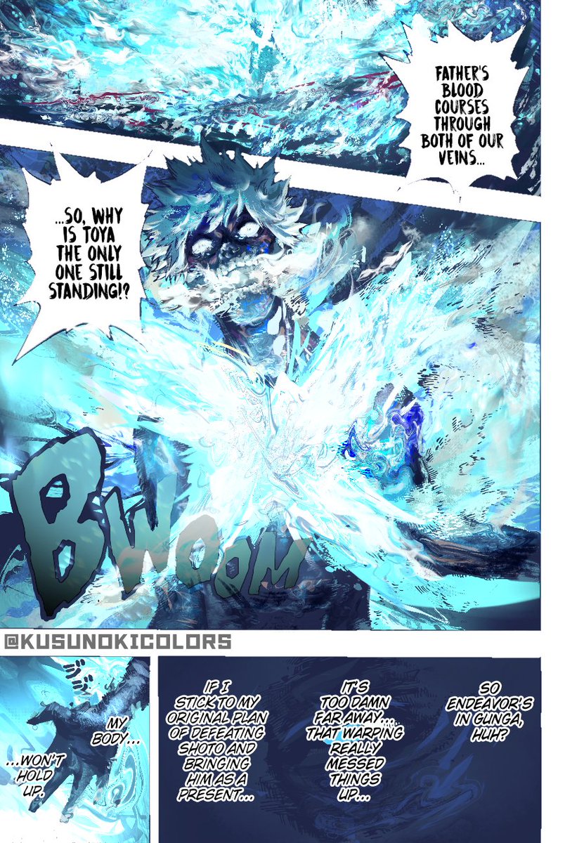 Boku No Hero Chapter 374 RisingNews on X: "#MyHeroAcademia chapter 374 SPOILERS ‼️ - Dabi is the one  that is still standing. - Suddenly, a warp gate appeared in front of him. -  A warp gate appears