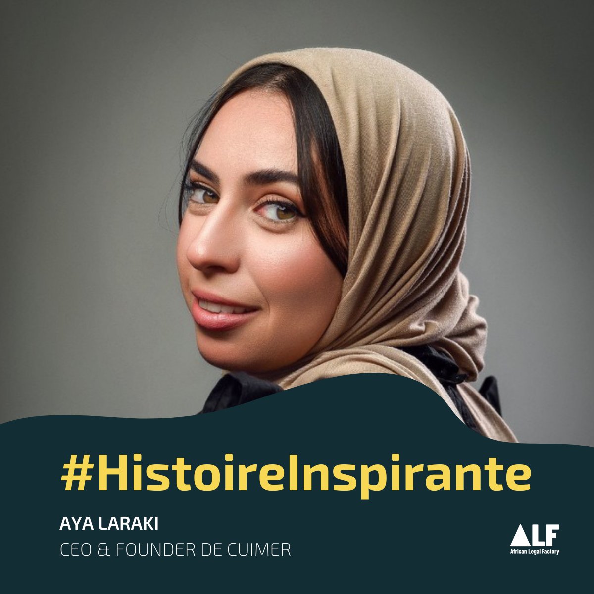 AfricanLegalF's tweet photo. [HISTOIRE INSPIRANTE] Aya Laraki, CEO et Founder de Cuimer.

🌊 Une belle histoire marine… 🌊 
👉 En savoir plus sur Cuimer 👉  https://t.co/tjT1UlkZgo 
-
#témoignage #portrait #levéedefonds #raisingfunds #startuplawyer #womenentrepreneurs #maroc #startup #cuimer #maroquinerie https://t.co/xkm5iwpQPw