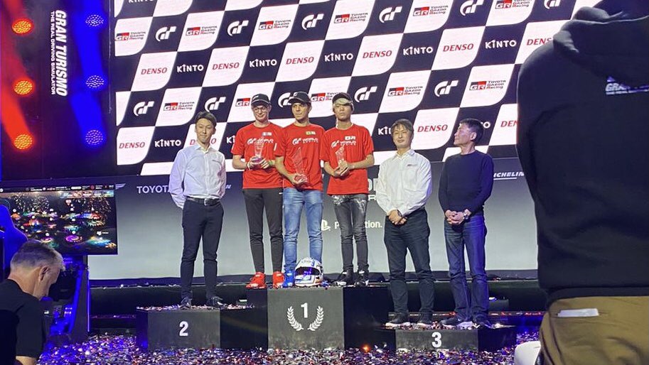 Kazuki was in Monaco yesterday for the incredible Grand Final of the #TGRGTCup. 🏆 Congratulations to the champion: @1gorFraga 👏 #ToyotaGAZOORacing #GoHyper #GTWorldSeries @TOYOTA_GR