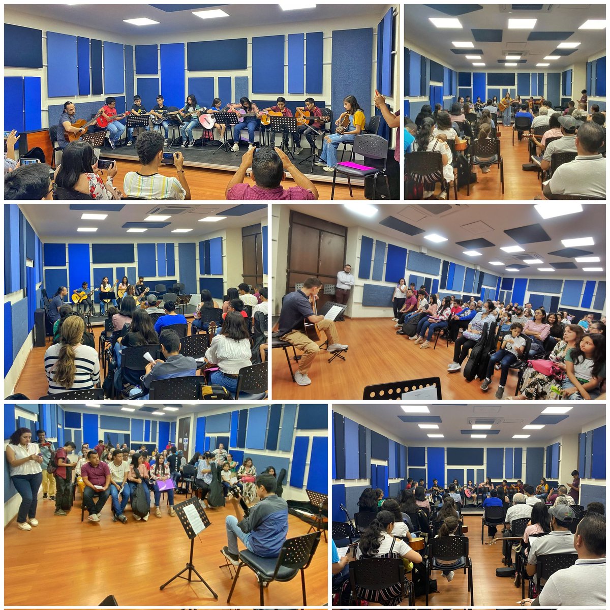 oscarjagonpra's tweet photo. Muestra de los estudiantes de la clase de guitarra clásica y tradicional, en los primeros días del #EmaFest de la Escuela Municipal de Artes de Bucaramanga. https://t.co/1SnrcNOtYb