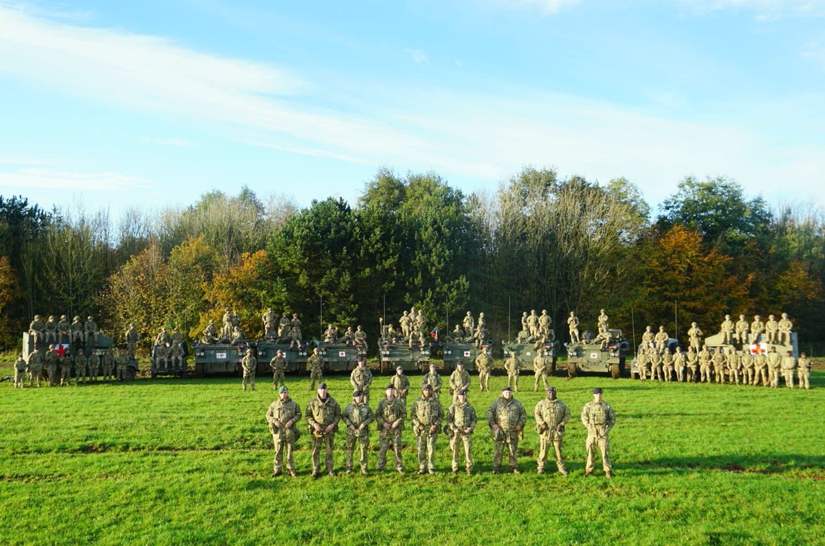 Congratulations (A) 11 Sqn @4MedRegt on successfully completing the CT Charlie evolution over the last 3 weeks on SPTA and meeting all standards.  11 Sqn will now be taking over as the LATF Armd Med Sqn.....our thanks to all @4MedRegt esp Attached Arms who made it all possible.