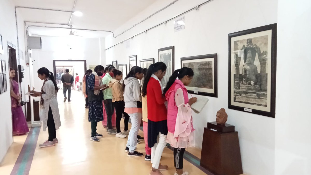 Students along with faculty members from following colleges visited the Tagore Library on foundation day.
1. Shri Durga Shiksha Niketan
2. SDSN PG College
3. SMS College
4. Goel Institute of Higher Education
<a href="/TagoreOf/">Tagore Library, University of Lucknow</a> <a href="/profalokkumar/">Professor Alok Kumar Rai</a> <a href="/dswlkouniv/">Dean Students’ Welfare, UoL</a> <a href="/lkouniv/">University of Lucknow</a> <a href="/dineshs63564195/">Prof. D. K. Singh</a>