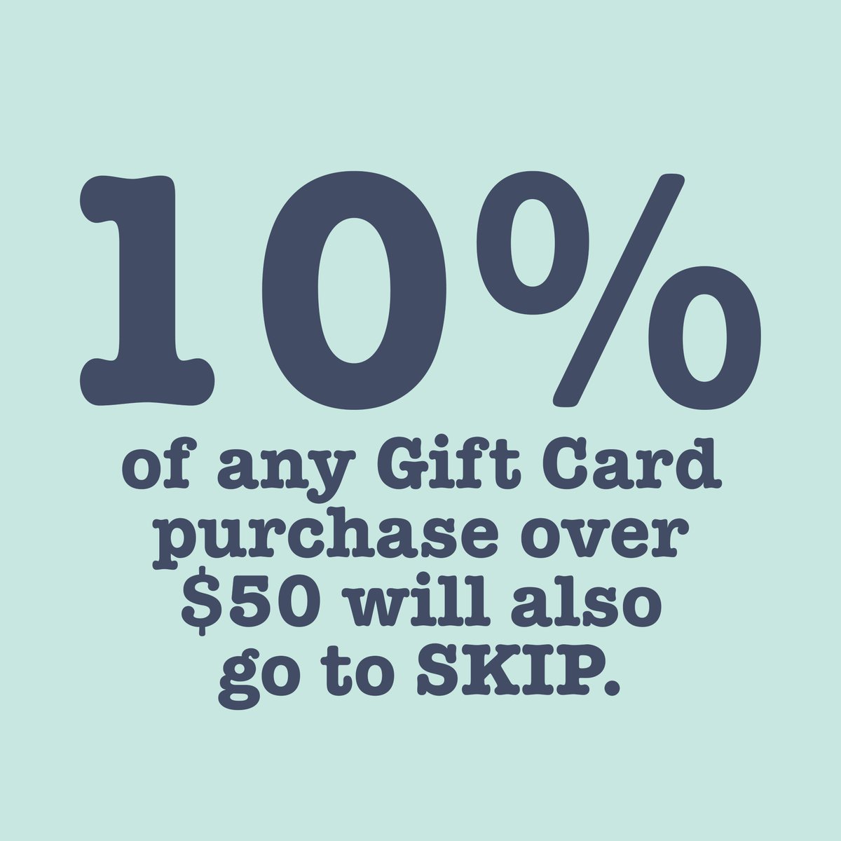 Ptownbookshop's tweet photo. Happy #BlackFriday! Starting today through Cyber Monday, 5% of our revenue will be donated to SKIP. I’m addition, 10% of any gift card purchase over $50 will also go to SKIP.

Check out our website (or visit us IRL) to discover your next favorite book today.

Happy Reading 🦉💛📚 https://t.co/7XWmG8BbnA