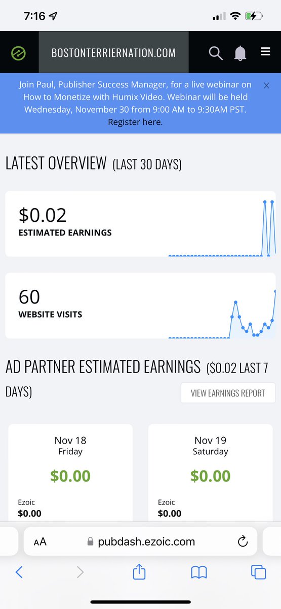 If you are a #blogger you can understand my excitement today. My new #blog made its first pennies. Thank you to all you #dog lovers and #writers for checking it out. Any one else out there making their first profits today?  #writerslift #WritingCommunity bostonterriernation.com