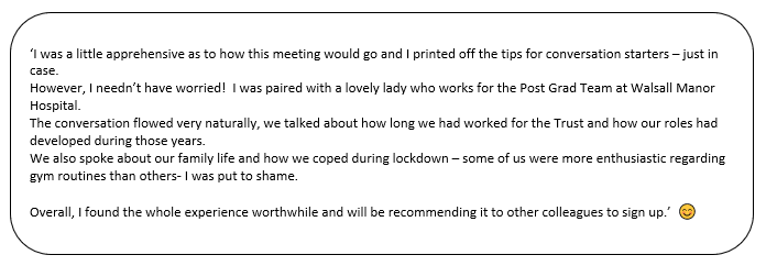 Health_Library's tweet photo. Lovely feedback from a recent Randomised Coffee Trial. Don't forget to let us know how you got on! βοΈ #WALRCT22 #KNOWvember22 https://t.co/3g9KR9yANM
