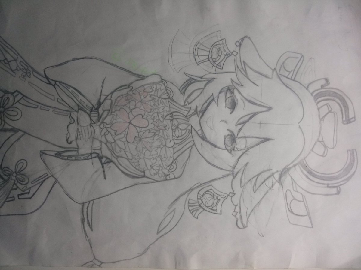 37_6a7's tweet photo. Fanart #YeaMiko #GenshinImpart https://t.co/0EuyFTbI2u