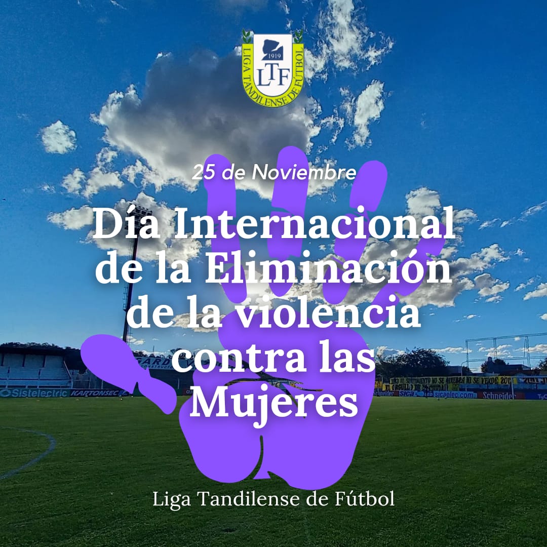 El silencio es letal en el maltrato hacia la mujer. Atreverse, ser valiente y denuncia al agresor, es el camino de una sociedad comprometida. <a href="/afa/">AFA</a> <a href="/Rami8919/">Ramiro Di Fonzo</a> <a href="/Negrita_Godoy/">Negrita Godoy</a> <a href="/Argentina/">🇦🇷 Selección Argentina ⭐⭐⭐</a> <a href="/TovigginoPablo/">Pablo Toviggino</a> <a href="/cristianprovens/">Cristian Adrian Provensal.</a> <a href="/fernandarossii/">Fernanda Rossi</a> <a href="/CenozMiguel/">Miguel Cenoz</a> <a href="/ffbpok/">Federación de Futbol Bonaerense Pampeana</a> <a href="/CaritooGinestel/">Caritoo ⭐⭐⭐</a>