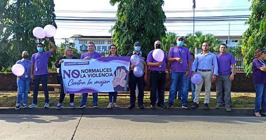 conadespanama's tweet photo. #Herrera: En el marco del Día Internacional de la Eliminación de la Violencia contra la Mujer, el equipo de CONADES - Herrera, participó de una jornada de concientización bajo el lema #NoLoNormalices. https://t.co/kN62Ivzy2z