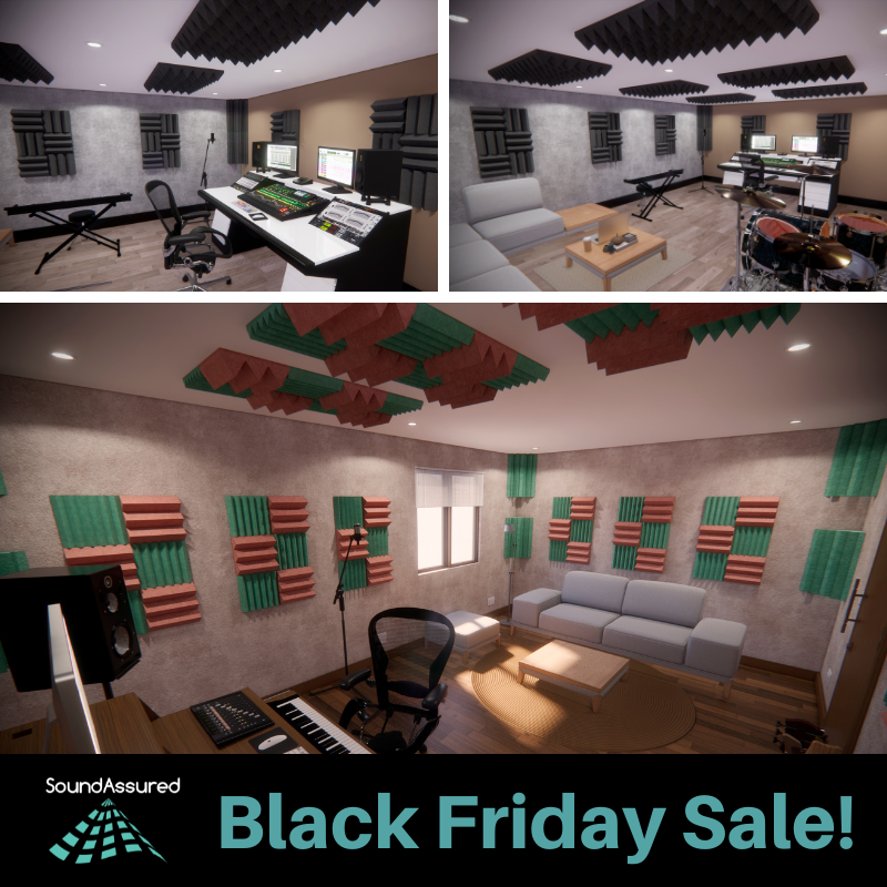 SoundAssured's tweet photo. Sign up on our website to get the Black Friday Deal! 15% OFF everything! Acoustic panels, bass traps, diffusers, pop filters, drum dampers, and much more! 
.
https://t.co/9xQWqDTy57
.
.
#acousticfoam #basstraps #homestudio #homerecordingstudio #acoustics #acousticsolutions https://t.co/DSTTl8KFAz