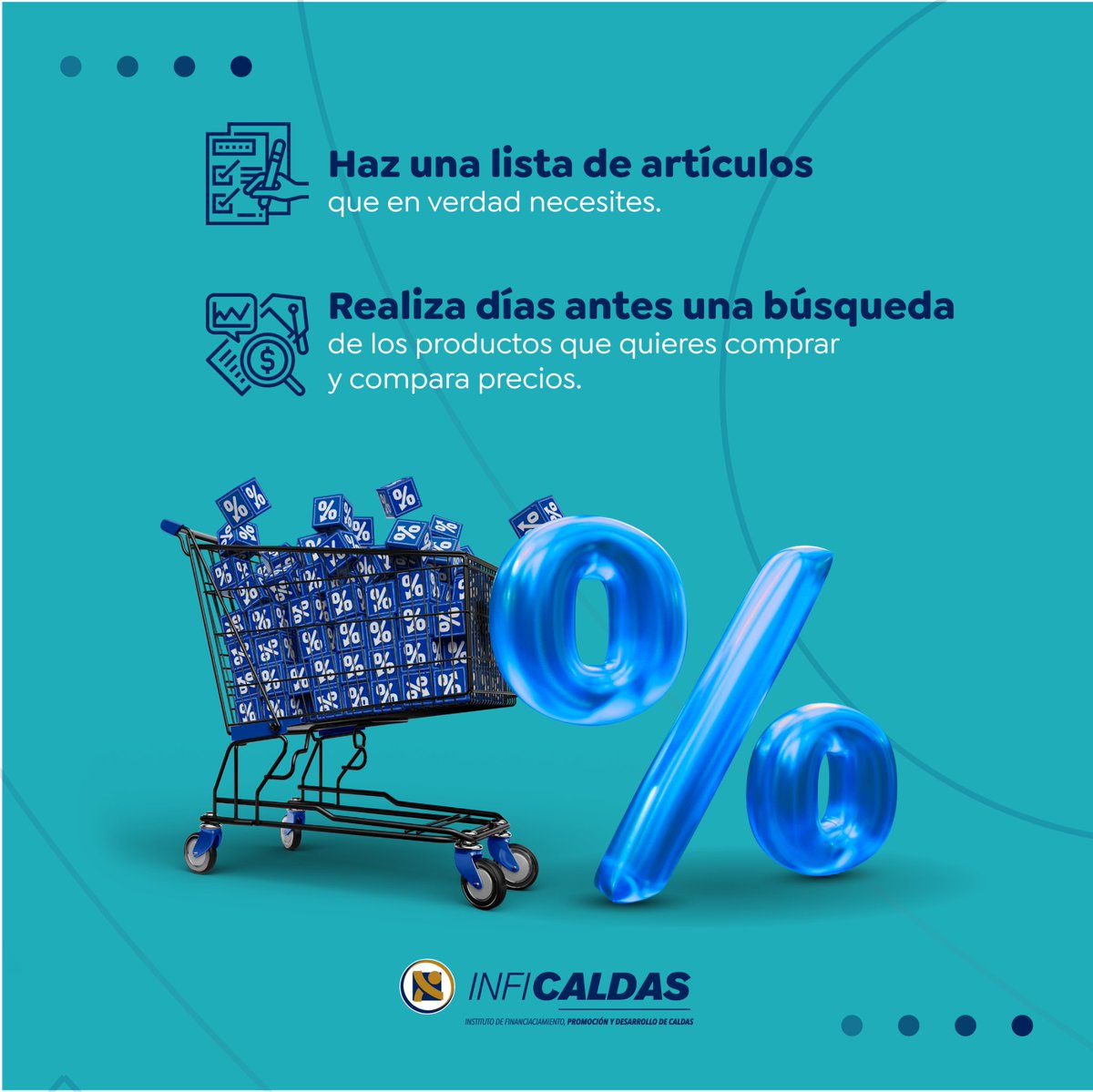 INFICALDAS's tweet photo. Si eres de los que aprovecha el #BlackFriday para adelantar tus compras navideñas, queremos compartirte estos 6 #InfiTips para que los pongas en práctica en esta época del año. ⬇️✅️
#Inficaldas #GenerandoValorRegional https://t.co/vnlLL4j9HB