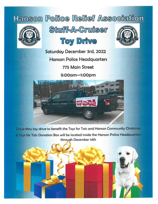 Hanson Police Dept. (@hansonmapolice) on Twitter photo 