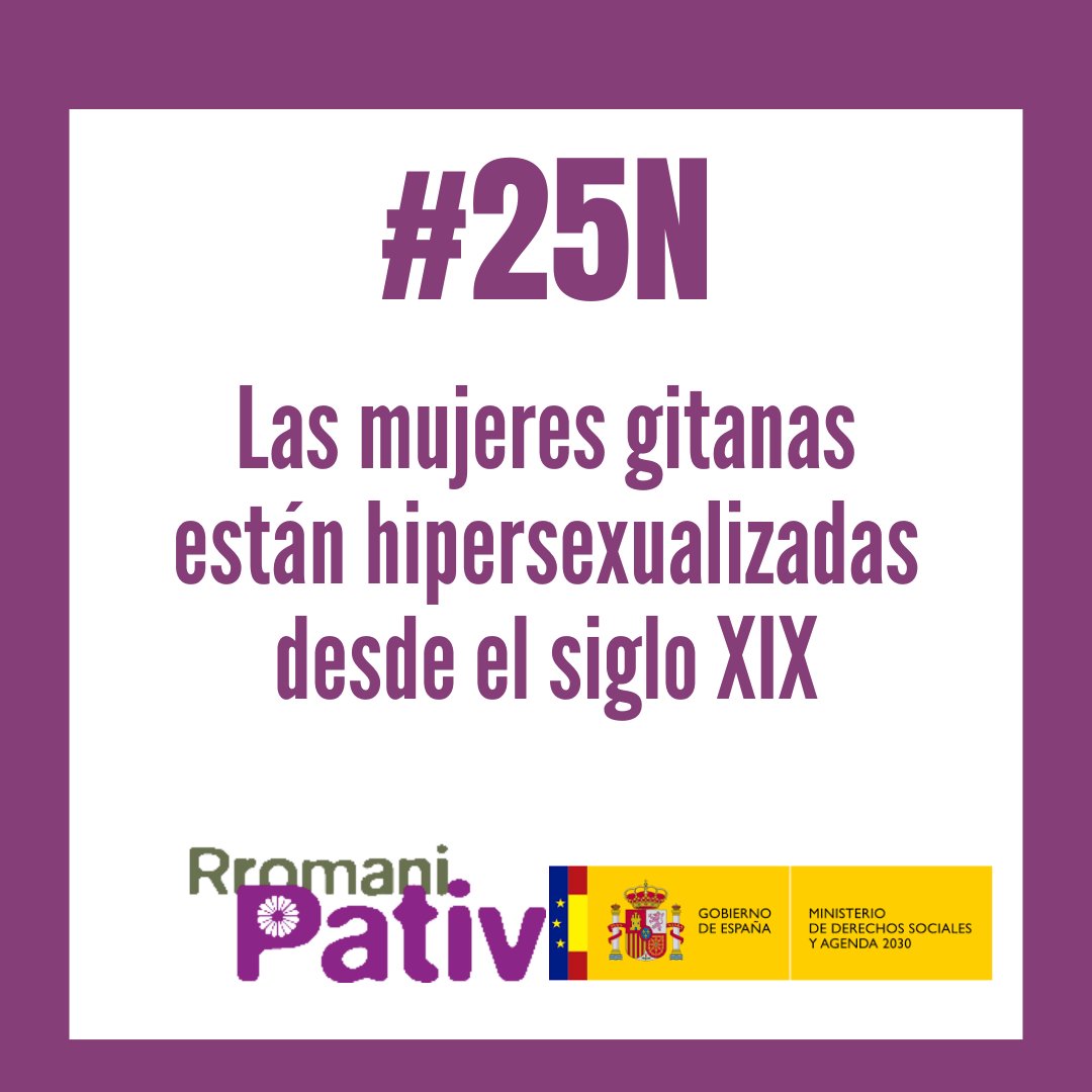 RromaniPativ's tweet photo. Hoy #25N queremos reivindicar la eliminación de las violencias contra las mujeres. Y recordar la #interseccionalidad a la que se enfrentan las #mujeres #gitanas https://t.co/glQGXSBZC4