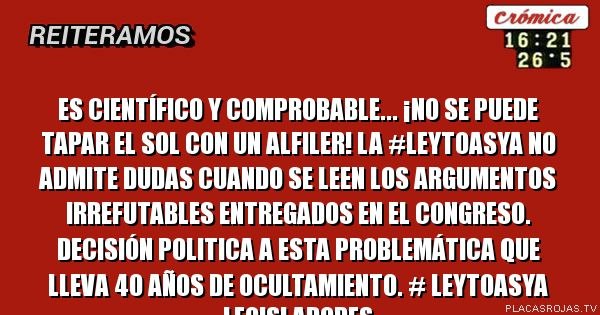 #NoTodoPasoEnMalvinas #LeyTOASya #DictamenTOASya #ProyectoDeLey0505D2021 <a href="/ConcertaTOAS/">ConcertaciónT.O.A.S</a> <a href="/alferdez/">Alberto Fernández</a> <a href="/CFKArgentina/">Cristina Kirchner</a> 🔃 <a href="/diariohoynet/">Diario HOY</a> <a href="/U24noticias/">Urgente24.com</a> <a href="/plusnoticias/">Plus Media</a> <a href="/CasaRosada/">Casa Rosada</a> <a href="/laradiodelsur/">La Radio del Sur</a> <a href="/eltreceoficial/">eltrece</a> <a href="/ElDoce/">El Doce</a> <a href="/cadena365/">CADENA 365</a> @Noticias1Minuto <a href="/infocielo/">Infocielo</a> <a href="/Cba24Ncomar/">cba24n Oficial</a> <a href="/unosantafe/">UNO Santa Fe</a> Gracias RT