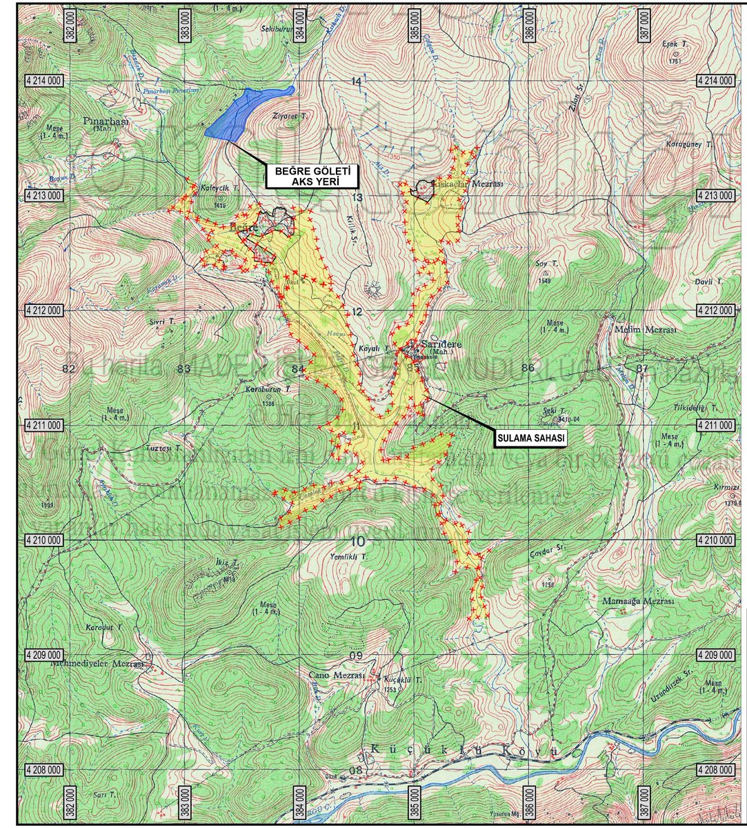 MALATYA DOĞANŞEHİR BEĞRE GÖLETİ VE SULAMASI PLANLAMA YAPIMI İŞİNE AİT SÖZLEŞME İMZALANDI