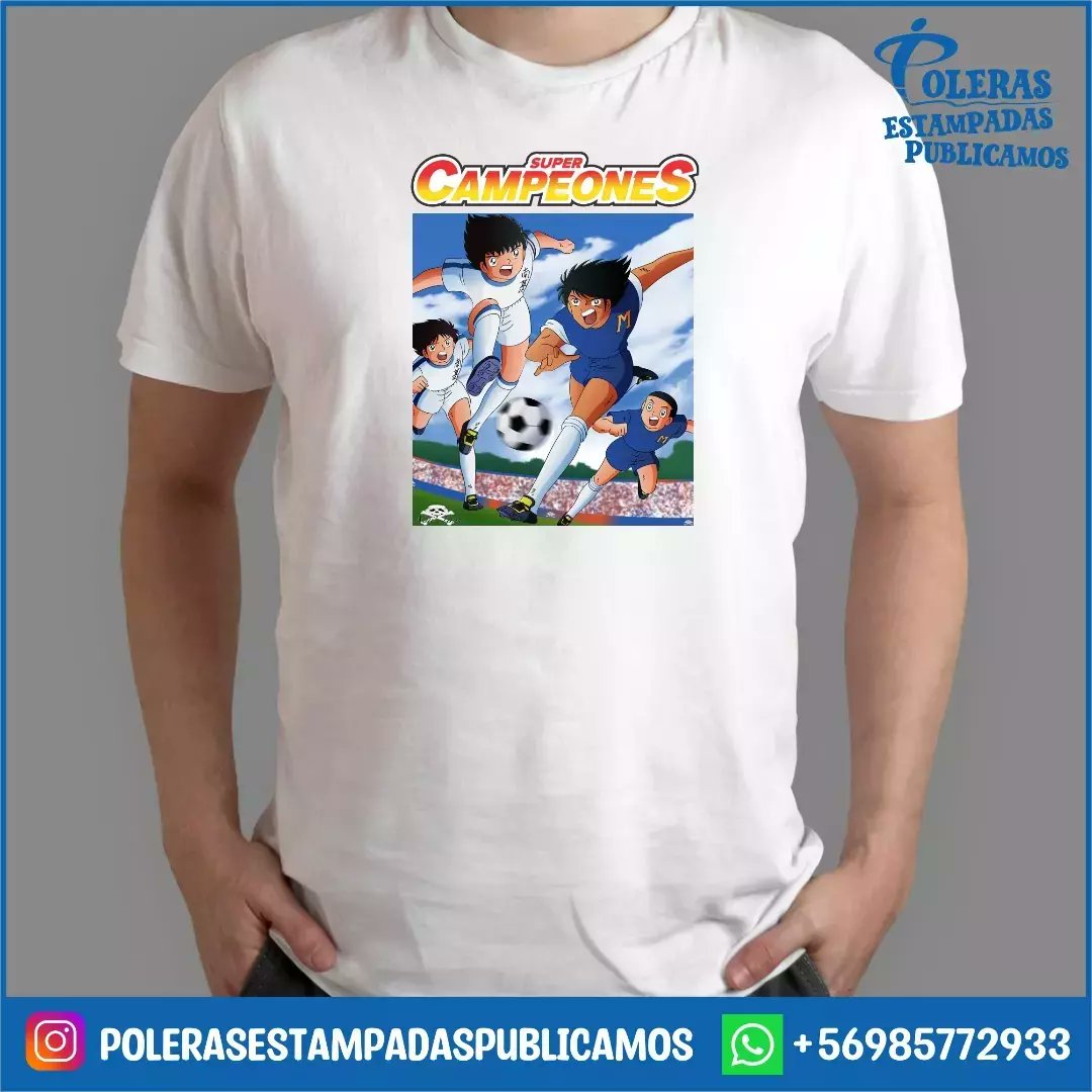 PolerasDelAyer's tweet photo. Poleras de los Supercampeones a $ 10.000 c/u

Todas las tallas y todos los colores

Consultas x dm

IG @polerasestampadaspublicamos

#Qatar2022   
#FIFAWorldCup   
#QatarWorldCup2022
#supercampeones #benjiprice #OliverAtom #polerasdelayer #japon #ContigoCHV #MuchoGustoMega https://t.co/b2EgkqkVFb
