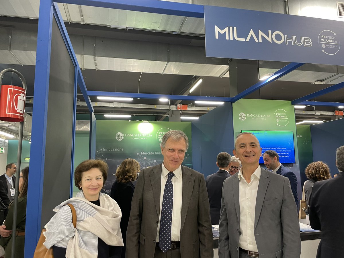 Le <a href="/LabBdf/">Le Lab - Banque de France</a> invité par le Fintech Milano Hub de la Banque d’Italie. Les Banques centrales engagees dans l’#Innovation