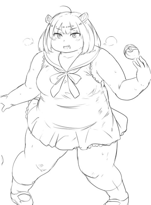 そしてこれは我得きりたんく線画
(まだ例のゲームは買ってないんだ…) 